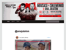 Tablet Screenshot of anajulaton.com